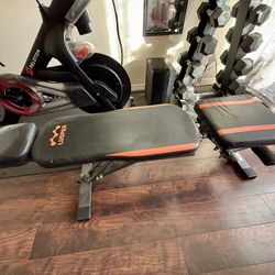 Lusper Adjustable Weight Bench Foldable - 660/800 Lb