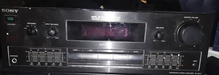 Sony 250 watt receiver with EQ $75