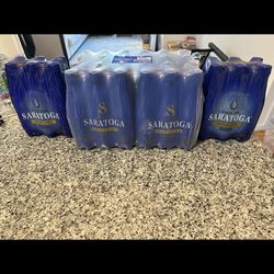 36 Bottles Of Saratoga Sparkling Water