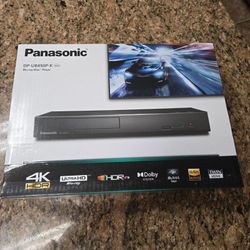 Panasonic 4K BluRay player 