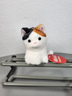 4" Neko-Chan Calico Cat Keychain Charm Plush