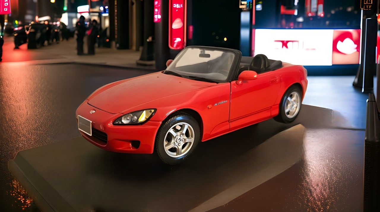 Honda S2000 Formula Red Diecast 1:18 Scale New in Mint Condition