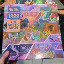 The Mystic Maze Magic Shift 1000 Piece Puzzle