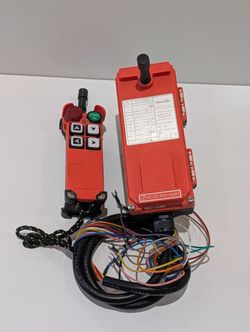 TELEcontrol F21-4S VHF Industrial Crane Hoist Wireless Remote Control System