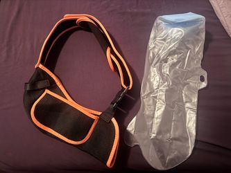 Arm water protector and holder