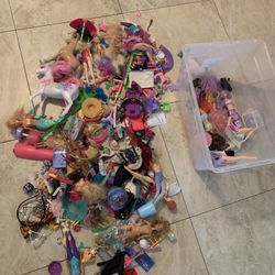 Assorted Barbie Dolls and Accessories pick up in Coral Springs 