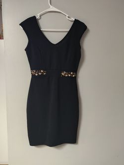 Sexy black dress