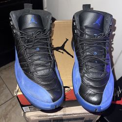 Jordan 12 Retro Black Game Royal