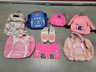$25 for all, Mixed Lot Of (8) Beautiful Backpacks and Bags...