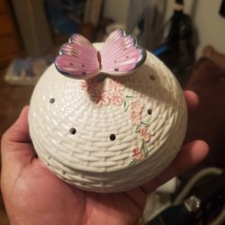 Teraflora Gift Ceramic Butterfly Container