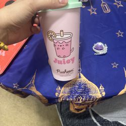 Pusheen Characters Tumbler Like New Originally Bought From Claire’s
