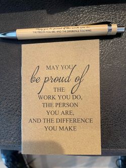 ✨ Mini Inspirational Journal & Bamboo Pen Gift Sets ✨