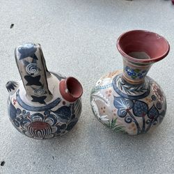 Ceramic jars 