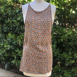 Floral Halter Tank