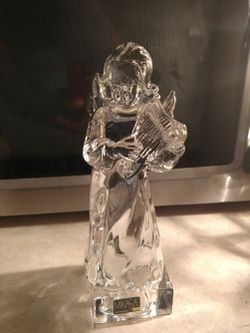 Mikasa Crystal Angel Sculpture