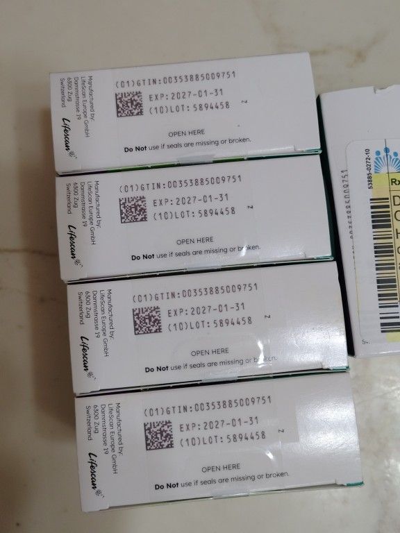 One Touch Verio Diabetic Strips