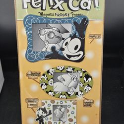 1990s Vintage/New : FELIX the CAT "Fridge" MAGNET FRAMES : Blue Q @ Cartoon