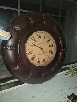 Rutherford Clock Co. Large Wall Clock