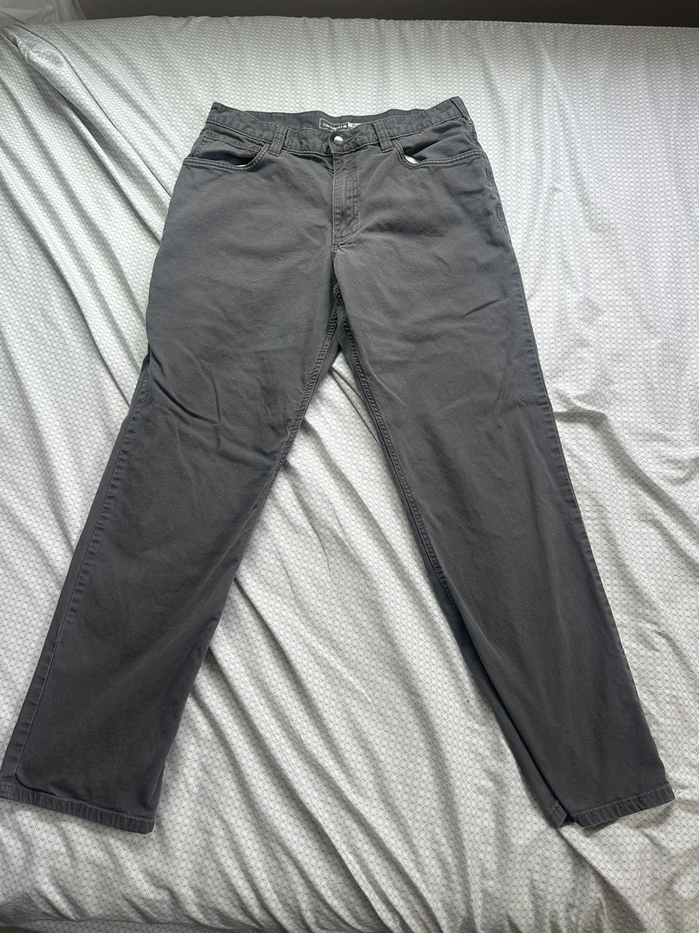 Carhartt Grey Pants Size 34x32