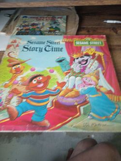 rare vintage sesame Street vinyl record