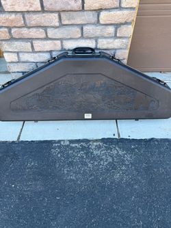 Hard Bow Case with Deer Scene