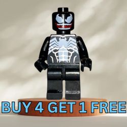 Spiderman Venom suit Custom Lego Minifigure