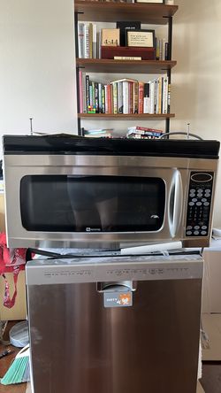 30” Samsung over range microwave.