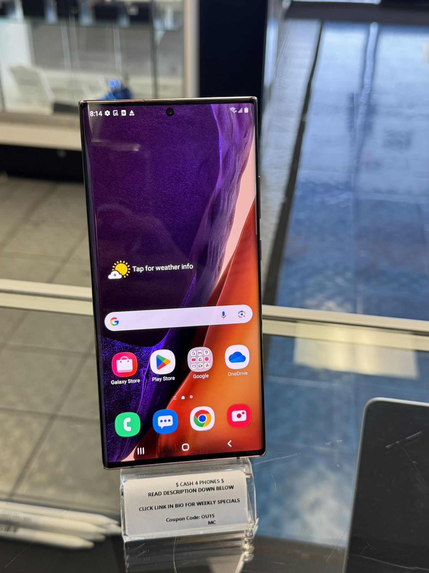 Samsung Galaxy Note 20 Ultra 128gb T-Mobile & Metro PCS