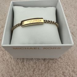 Michael Kors Gold Chain Bracelet 