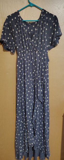 Polka Dot Maternity Dress