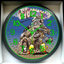 1968 Chevrolet Chevy Camaro RS SS Garage Shops Glow In The Dark Wall Clock New!