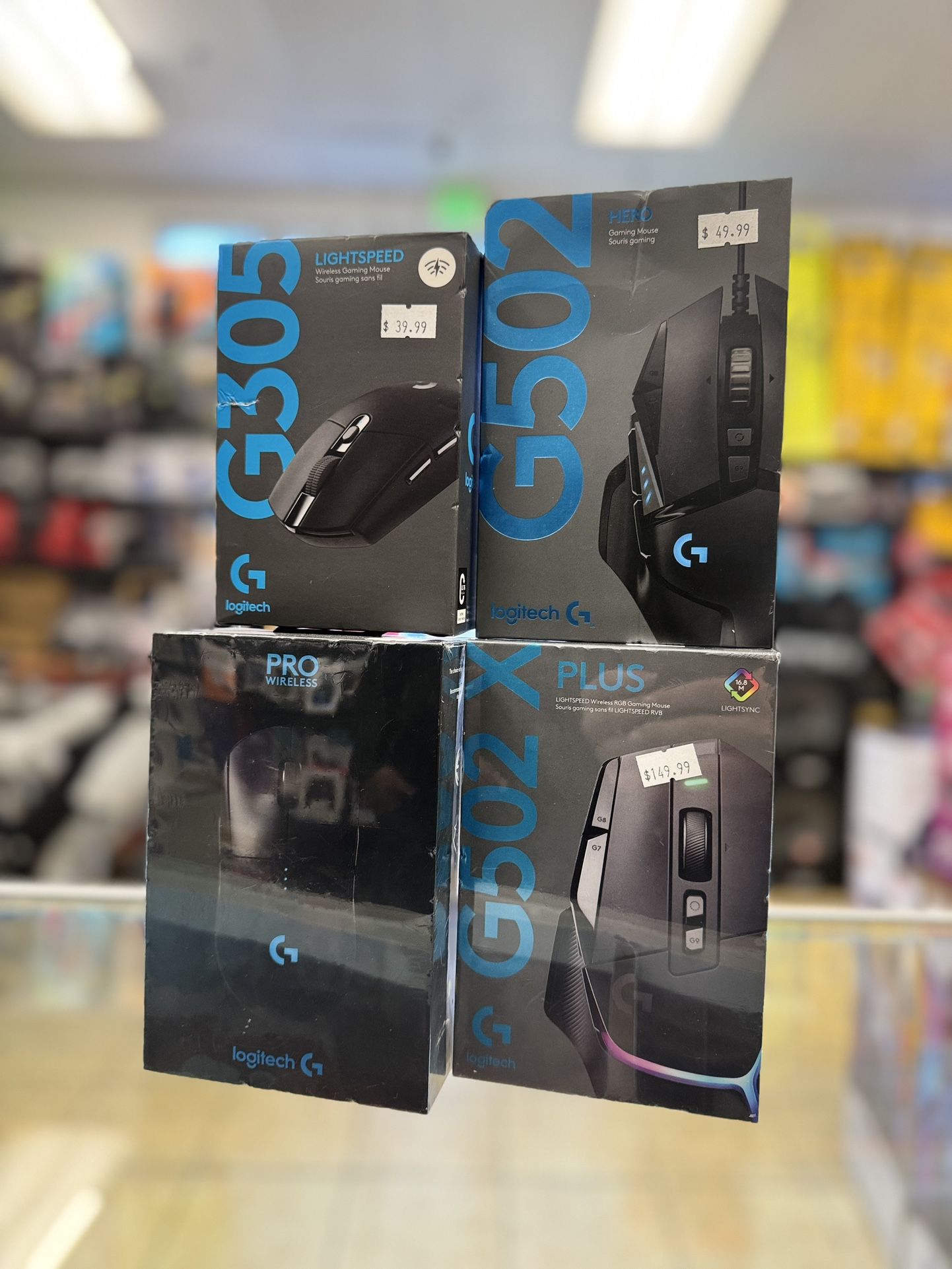 Logitech Gaming Mouses