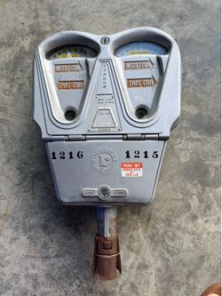 Vintage Antique Parking Meter