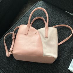 LC Lauren Conrad Tulip Mini Crossbody Bag Dusty Pink