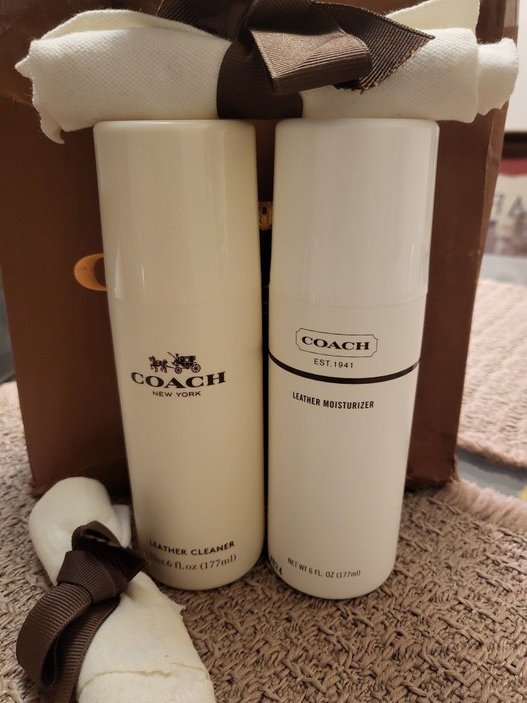 COACH LEATHER CLEANER AND MOISTURIZER