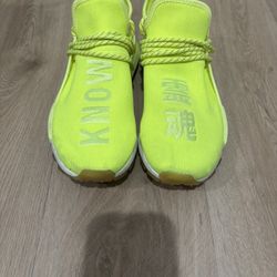 Adidas NMD Hu Pharrell Williams in Solar Yellow