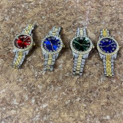 Watches.  Green One Is Sold