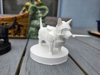 3d Corgi Desk Decor