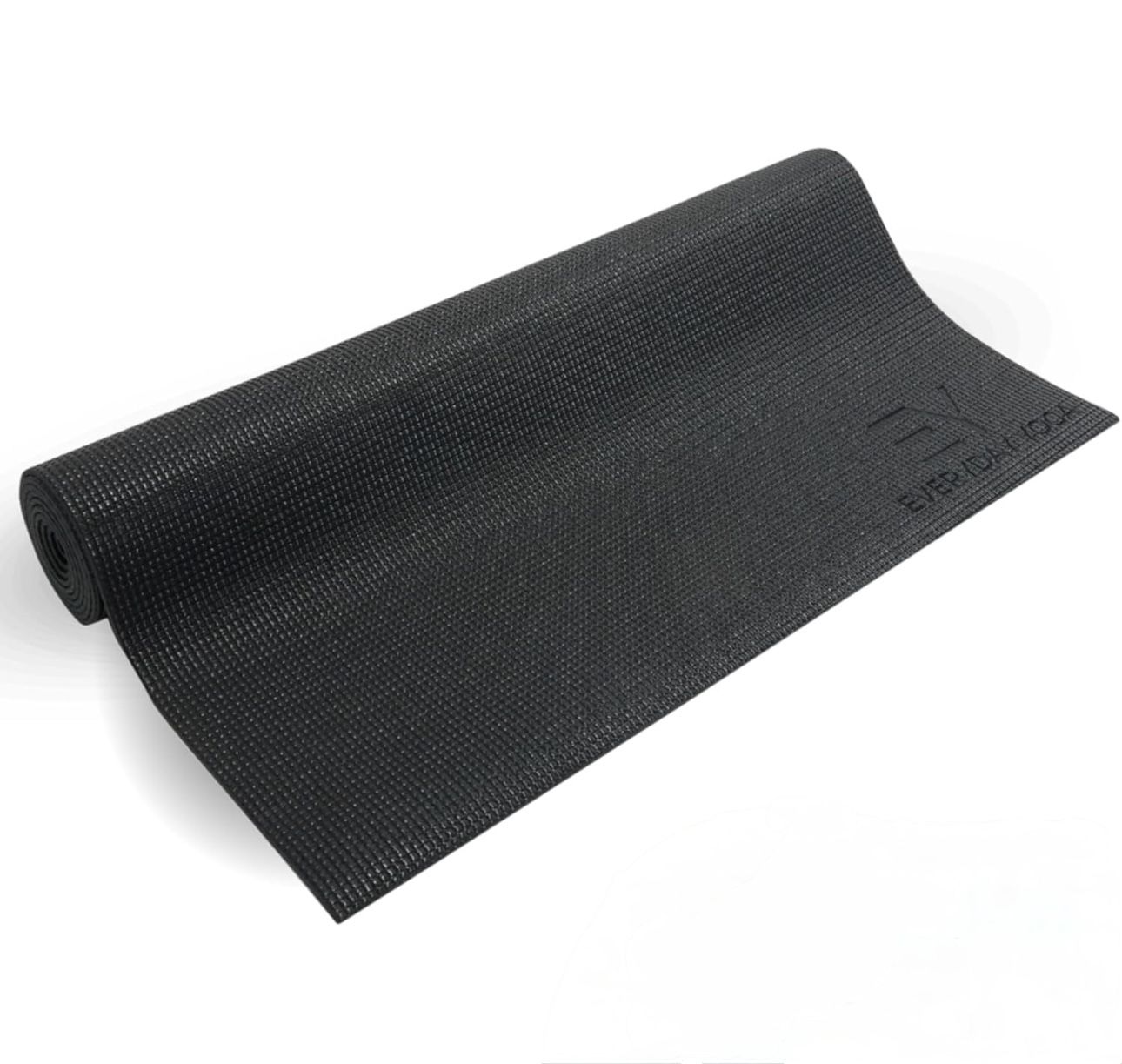 The Everyday Yoga 72"x24" 3mm Thick Non Slip Yoga Mat is designed for maximum comfort and support during your yoga, pilates, or crossfit exercise. Mad