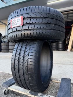 2 tires 275/35/19 Pirelli P Zero Like New. 