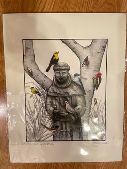 "A Wing and a Prayer" Signed Art Print