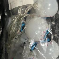 Halloween String Lights, LED Eye Lights, Holiday Lights for Outdoor Decor, 1 Pack