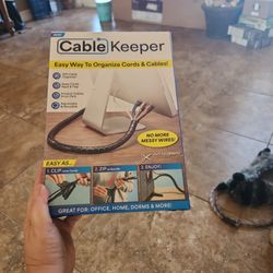 Cable Keeper Hide Those Cords And Cables And Remain Organize 