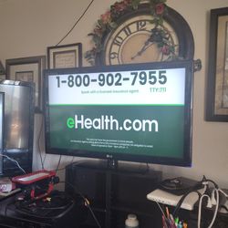 LG 42" SMART TV WITH CHROMECAST 