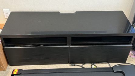 Black IKEA TV Stand