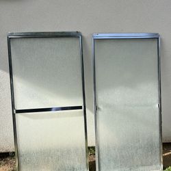 Frosted Shower Doors 
