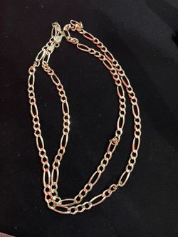 14k gold figaro chain #111756-1 MGC