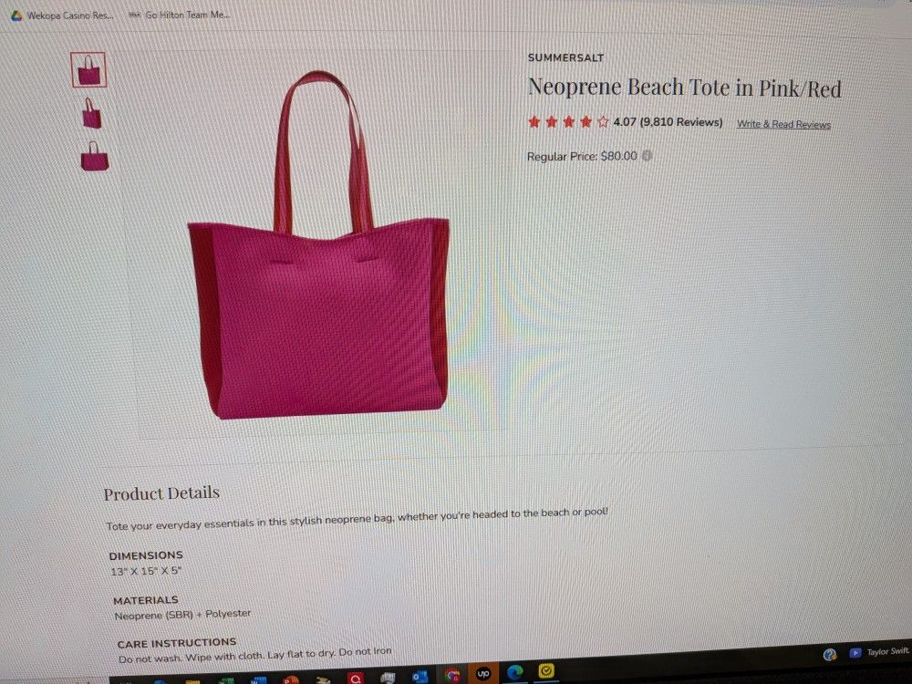 SummerSalt Two-toned Tote