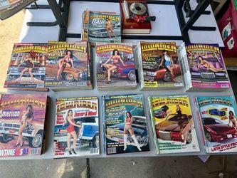 Lot of over 40 Vintage Low Rider Magazines 90s 2ks Various months and years make offer for all make offer