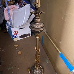 Vintage brass lamp